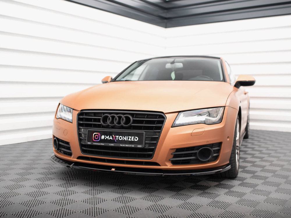 Maxton Design Front Splitter V.1 Audi A7 C7