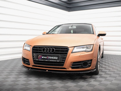 Maxton Design Front Splitter V.1 Audi A7 C7