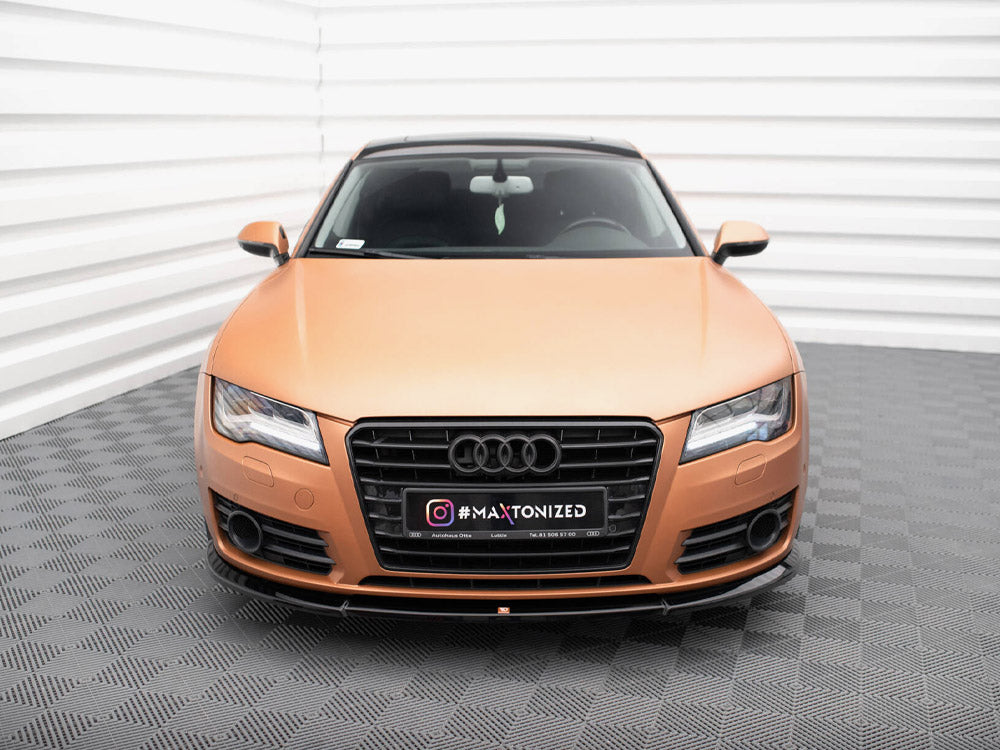 Maxton Design Front Splitter V.1 Audi A7 C7