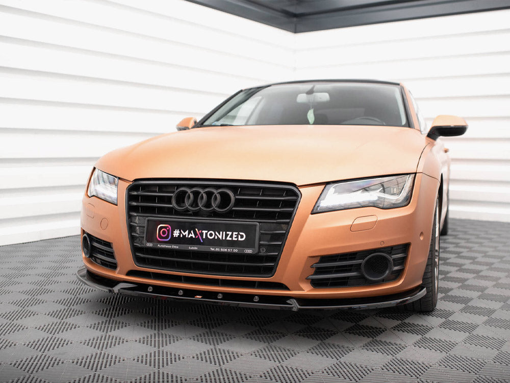 Maxton Design Front Splitter V.2 Audi A7 C7
