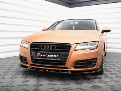 Maxton Design Front Splitter V.2 Audi A7 C7
