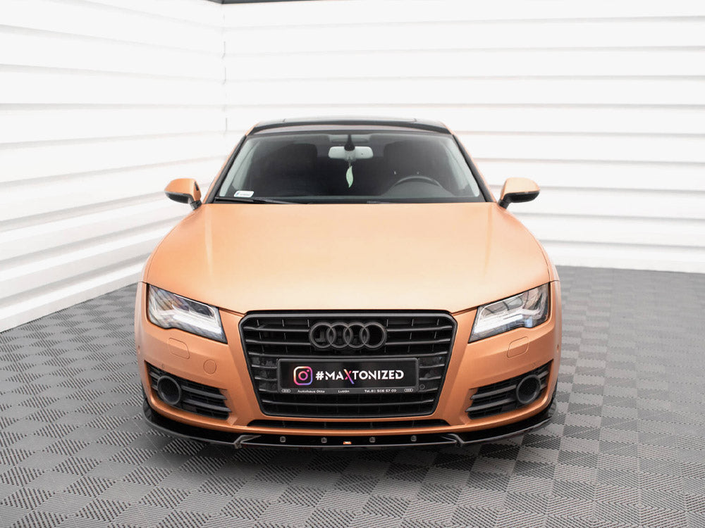 Maxton Design Front Splitter V.2 Audi A7 C7