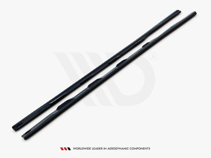 Maxton Design Side Skirts Diffusers V.3 Audi A7 S-Line / S7 C7