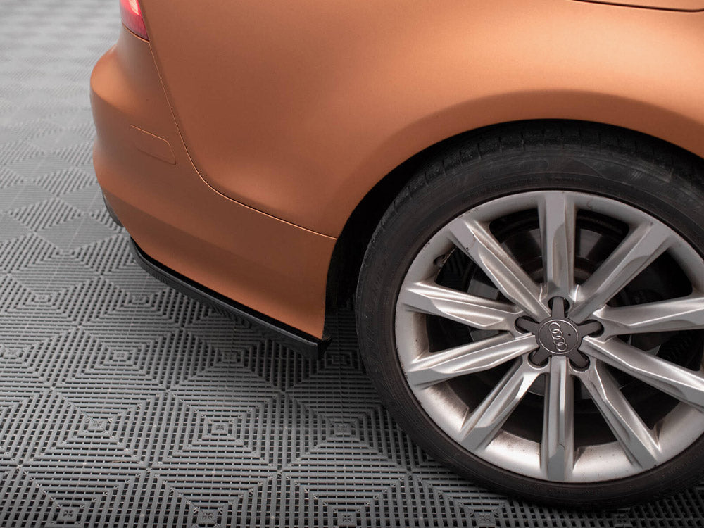 Maxton Design Rear Side Splitters V.2 Audi A7 S-Line C7