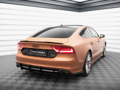 Maxton Design Street PRO Rear Diffuser Audi A7 S-Line C7