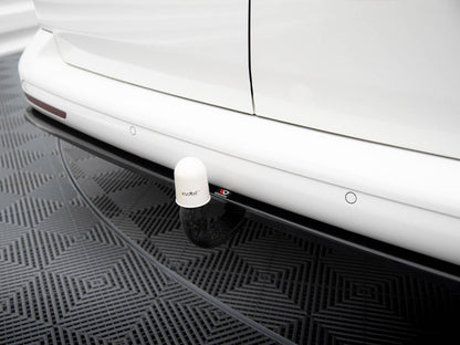 Maxton Design Central Rear Splitter Volkswagen T6 Long Facelift