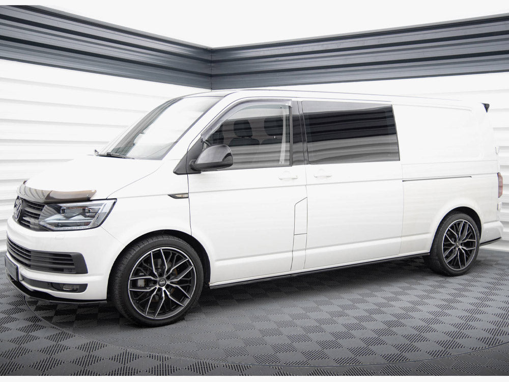 Maxton Design Side Skirts Diffusers Volkswagen T6 Long Facelift