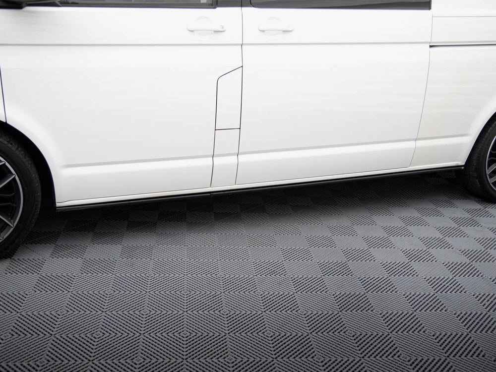 Maxton Design Side Skirts Diffusers Volkswagen T6 Long Facelift