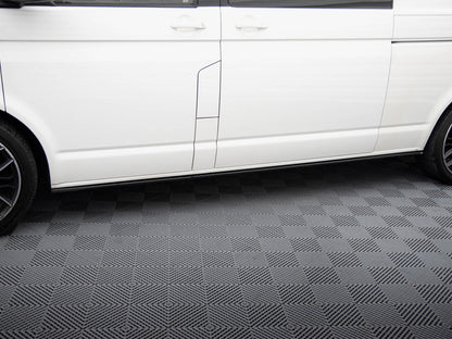 Maxton Design Side Skirts Diffusers Volkswagen T6 Long Facelift