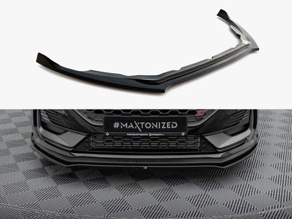 Maxton Design Front Splitter V.1 Ford Fiesta ST / ST-Line Mk8 Facelift
