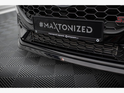 Maxton Design Front Splitter V.3 Ford Fiesta ST / ST-Line Mk8 Facelift