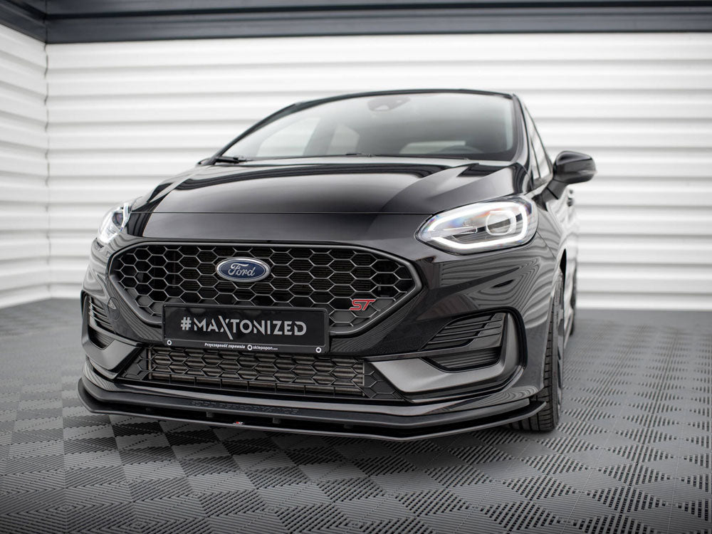 Maxton Design Street PRO Front Splitter Ford Fiesta ST Mk8 Facelift