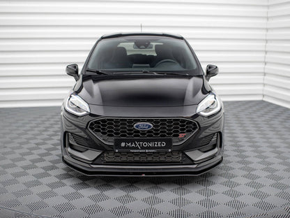 Maxton Design Street PRO Front Splitter Ford Fiesta ST Mk8 Facelift