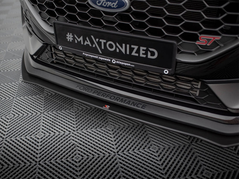 Maxton Design Street PRO Front Splitter Ford Fiesta ST Mk8 Facelift