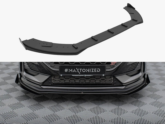 Maxton Design Street PRO Front Splitter + Flaps Ford Fiesta ST Mk8 Facelift