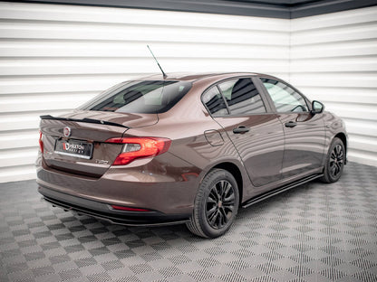 Maxton Design Side Skirts Diffusers Fiat Tipo S-Design - Carbon Look
