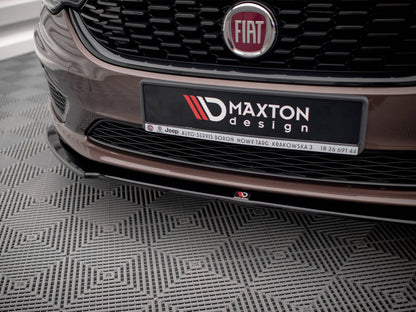 Maxton Design Front Splitter Fiat Tipo S-Design - Carbon Look