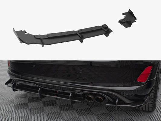 Maxton Design Street PRO Rear Diffuser + Flaps Ford Fiesta Mk8 ST