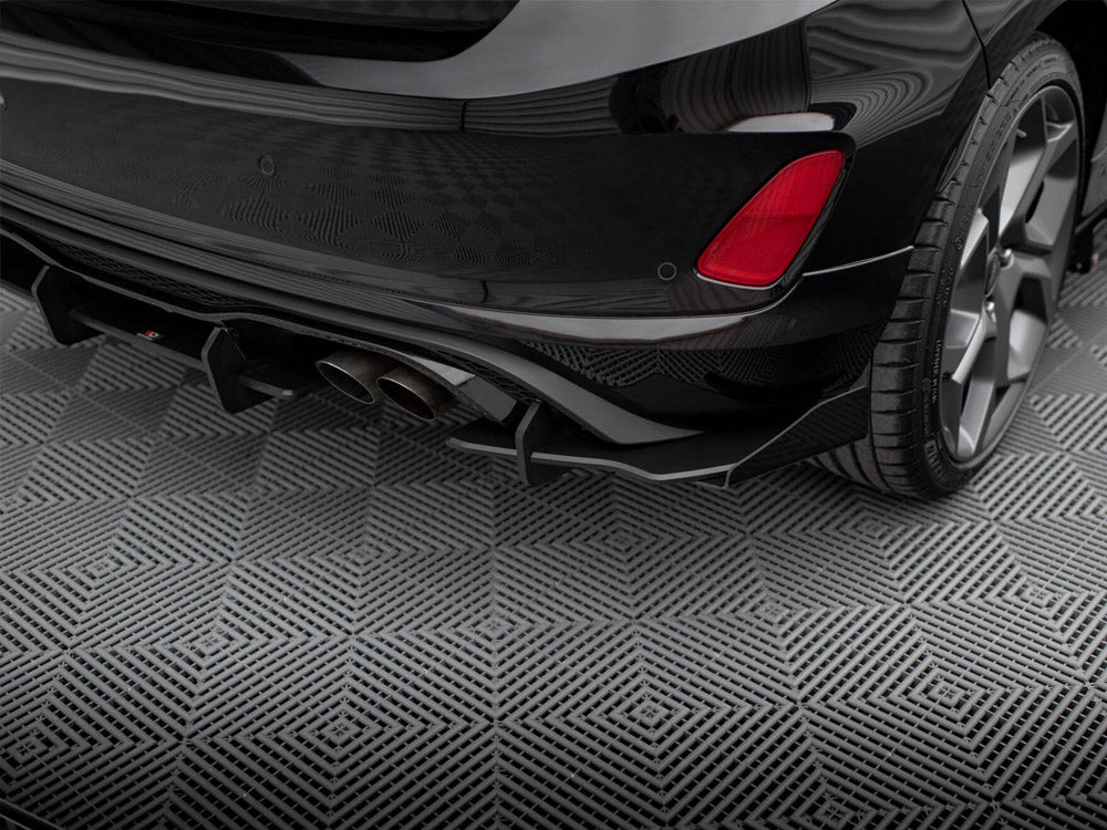 Maxton Design Street PRO Rear Diffuser + Flaps Ford Fiesta Mk8 ST