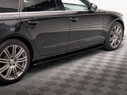 Maxton Design Side Skirts Diffusers V.1 Audi A6 C7