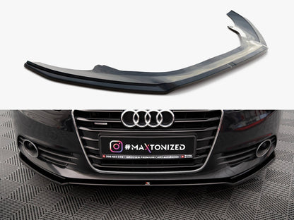 Maxton Design Front Splitter V.1 Audi A6 C7