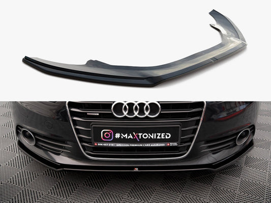 Maxton Design Front Splitter V.1 Audi A6 C7