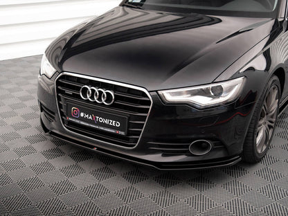 Maxton Design Front Splitter V.1 Audi A6 C7