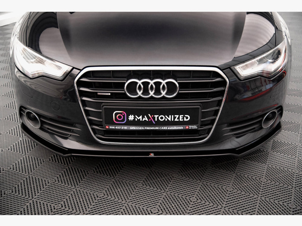 Maxton Design Front Splitter V.1 Audi A6 C7