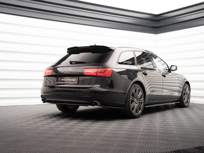 Maxton Design Spoiler CAP V.1 Audi A6 C7 Avant - Textured