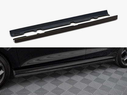 Maxton Design Side Skirts Diffusers V.2 Ford Fiesta Mk8 ST / ST-Line