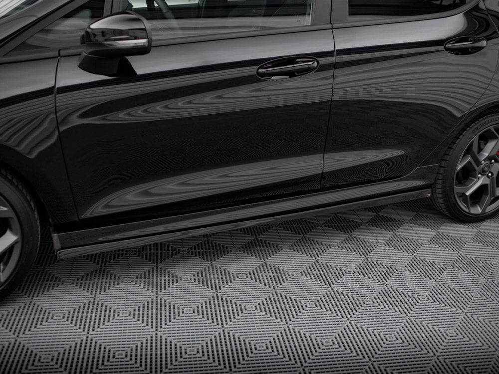 Maxton Design Side Skirts Diffusers V.2 Ford Fiesta Mk8 ST / ST-Line
