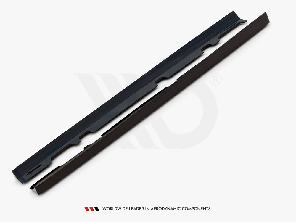 Maxton Design Side Skirts Diffusers V.2 Ford Fiesta Mk8 ST / ST-Line