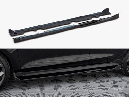 Maxton Design Side Skirts Diffusers V.4 Ford Fiesta Mk8 ST / ST-Line