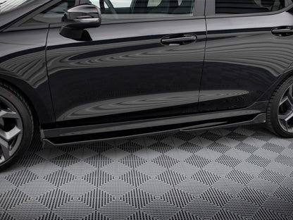 Maxton Design Side Skirts Diffusers V.4 Ford Fiesta Mk8 ST / ST-Line