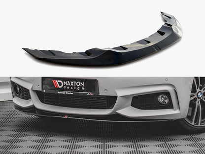 Maxton Design Front Splitter V.2 BMW 4 Coupe / Gran Coupe / Cabrio M-Pack F32 / F36 / F33