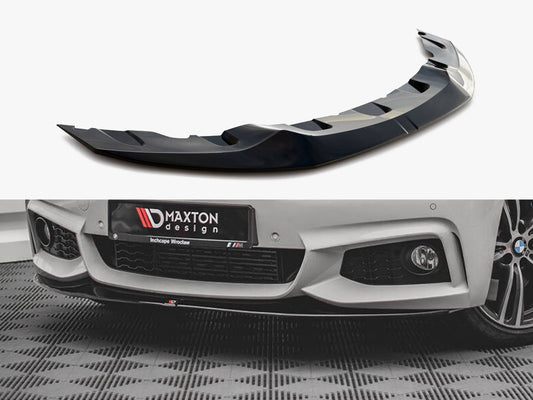 Maxton Design Front Splitter V.2 BMW 4 Coupe / Gran Coupe / Cabrio M-Pack F32 / F36 / F33
