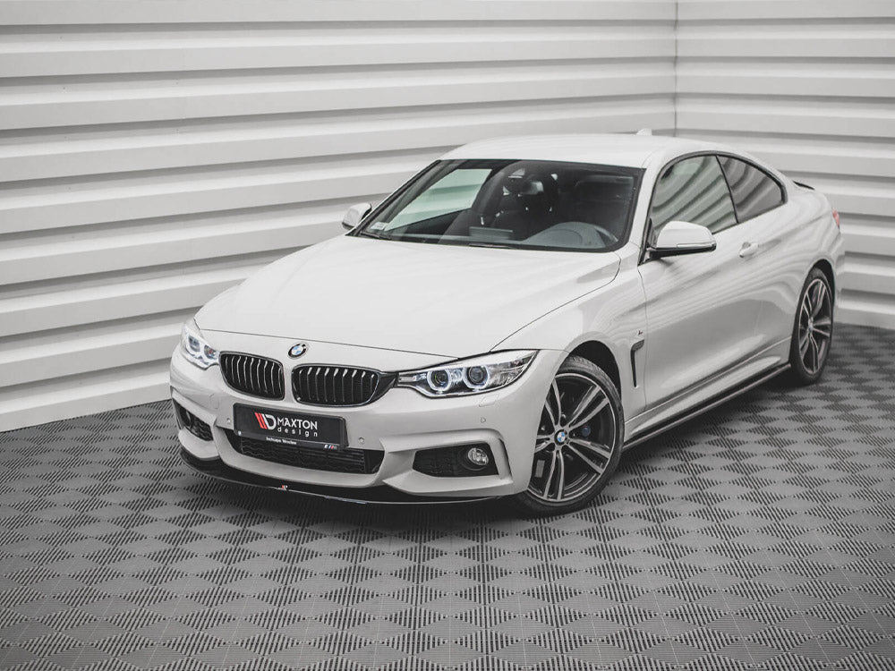 Maxton Design Front Splitter V.2 BMW 4 Coupe / Gran Coupe / Cabrio M-Pack F32 / F36 / F33