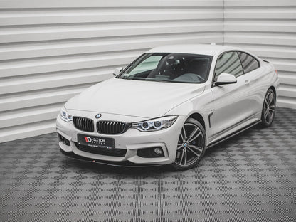 Maxton Design Front Splitter V.2 BMW 4 Coupe / Gran Coupe / Cabrio M-Pack F32 / F36 / F33