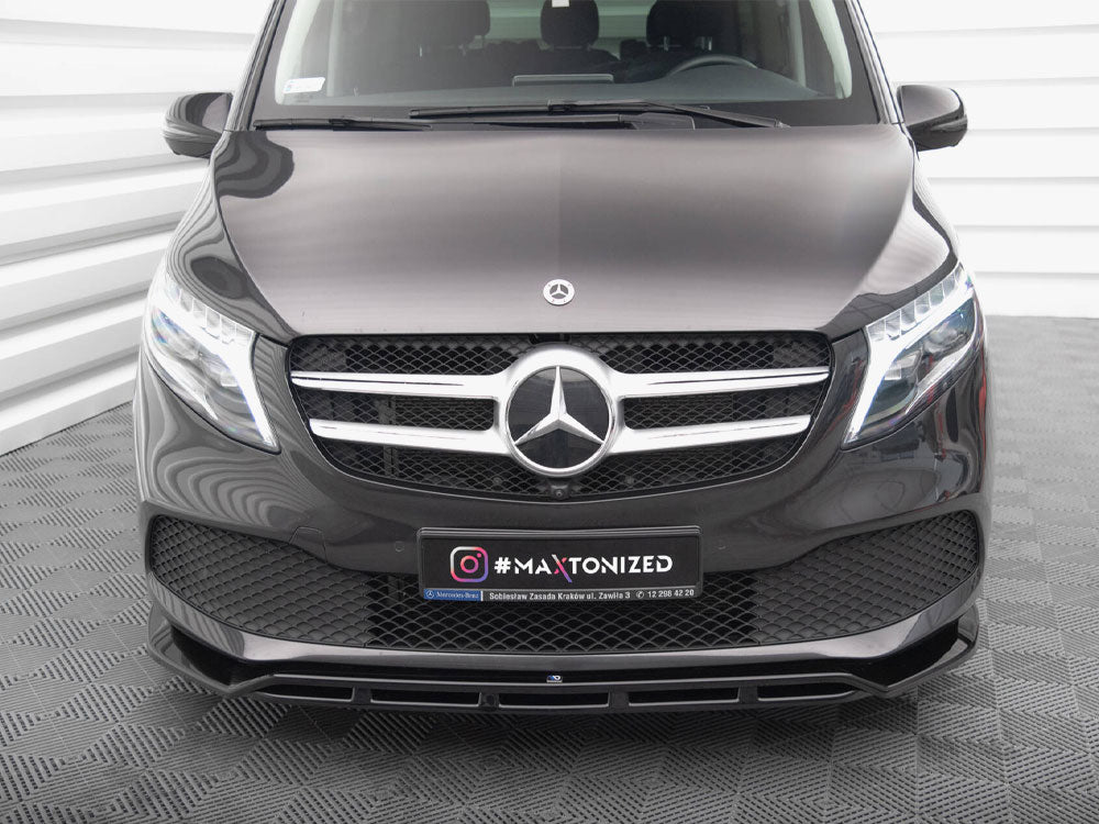 Maxton Design Front Splitter V.2 Mercedes-Benz V-Class W447 Facelift