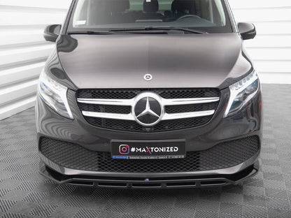 Maxton Design Front Splitter V.2 Mercedes-Benz V-Class W447 Facelift