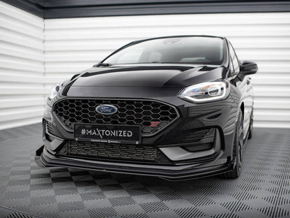 Maxton Design Front Flaps Ford Fiesta ST Mk8 Facelift
