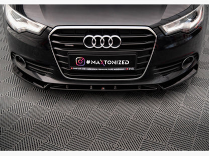 Maxton Design Front Splitter V.2 Audi A6 C7