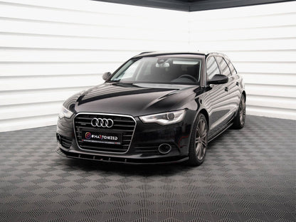 Maxton Design Front Splitter V.3 Audi A6 C7