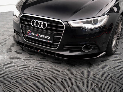 Maxton Design Front Splitter V.3 Audi A6 C7