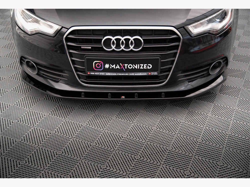 Maxton Design Front Splitter V.3 Audi A6 C7