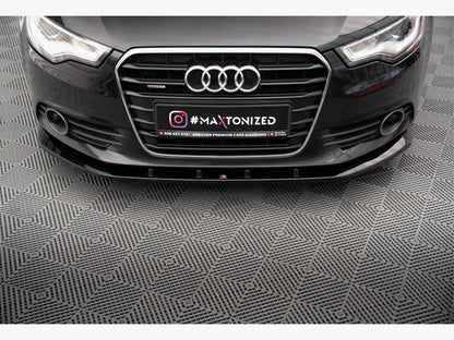 Maxton Design Front Splitter V.3 Audi A6 C7