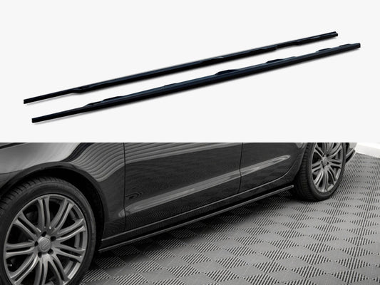 Maxton Design Side Skirts Diffusers V.2 Audi A6 C7