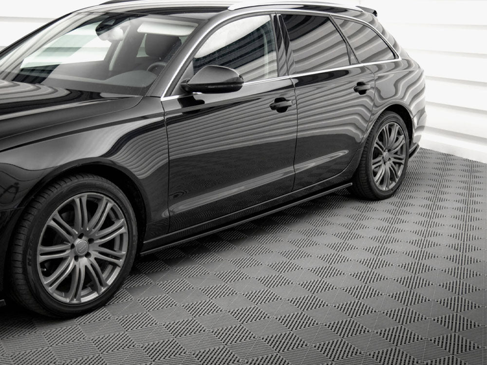 Maxton Design Side Skirts Diffusers V.2 Audi A6 C7