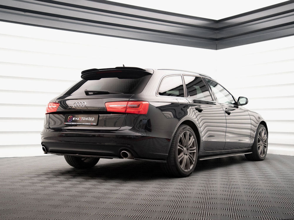 Maxton Design Central Rear Splitter Audi A6 Avant C7