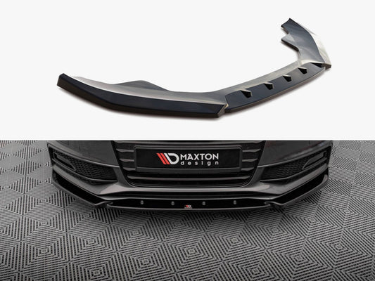 Maxton Design Front Splitter V.3 Audi A4 S-Line / S4 B8 Facelift